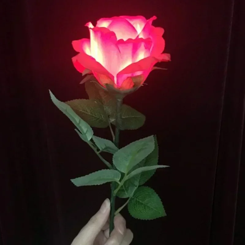 Light Rose Remote Control Rechargeable Magic Tricks Prop Gimmick for Close-up Mentalism Stage Magicians Illusion Accessory
Light Rose Remote Control Rechargeable Magic Tricks Prop Gimmick for Close-up Mentalism Stage Magicians Illusion Accessory