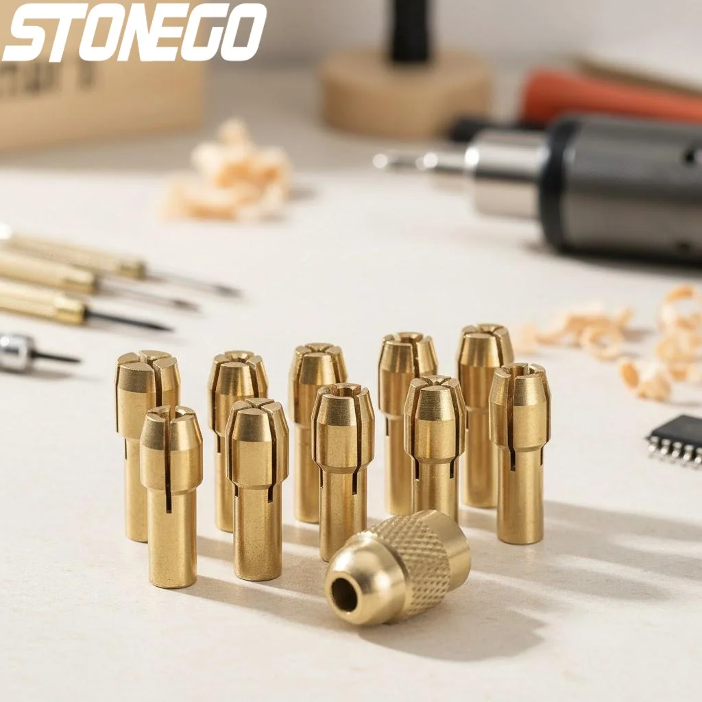 Набор из 11 мини-зажимных патронов для бит, латунный, 43 мм, с рукояткой, патрон 05-32 мм, гайка M8x0.75 для вращающихся инструментов
Набор из 11 мини-зажимных патронов для бит, латунный, 43 мм, с рукояткой, патрон 05-32 мм, гайка M8x0.75 для вращающихся инструментов