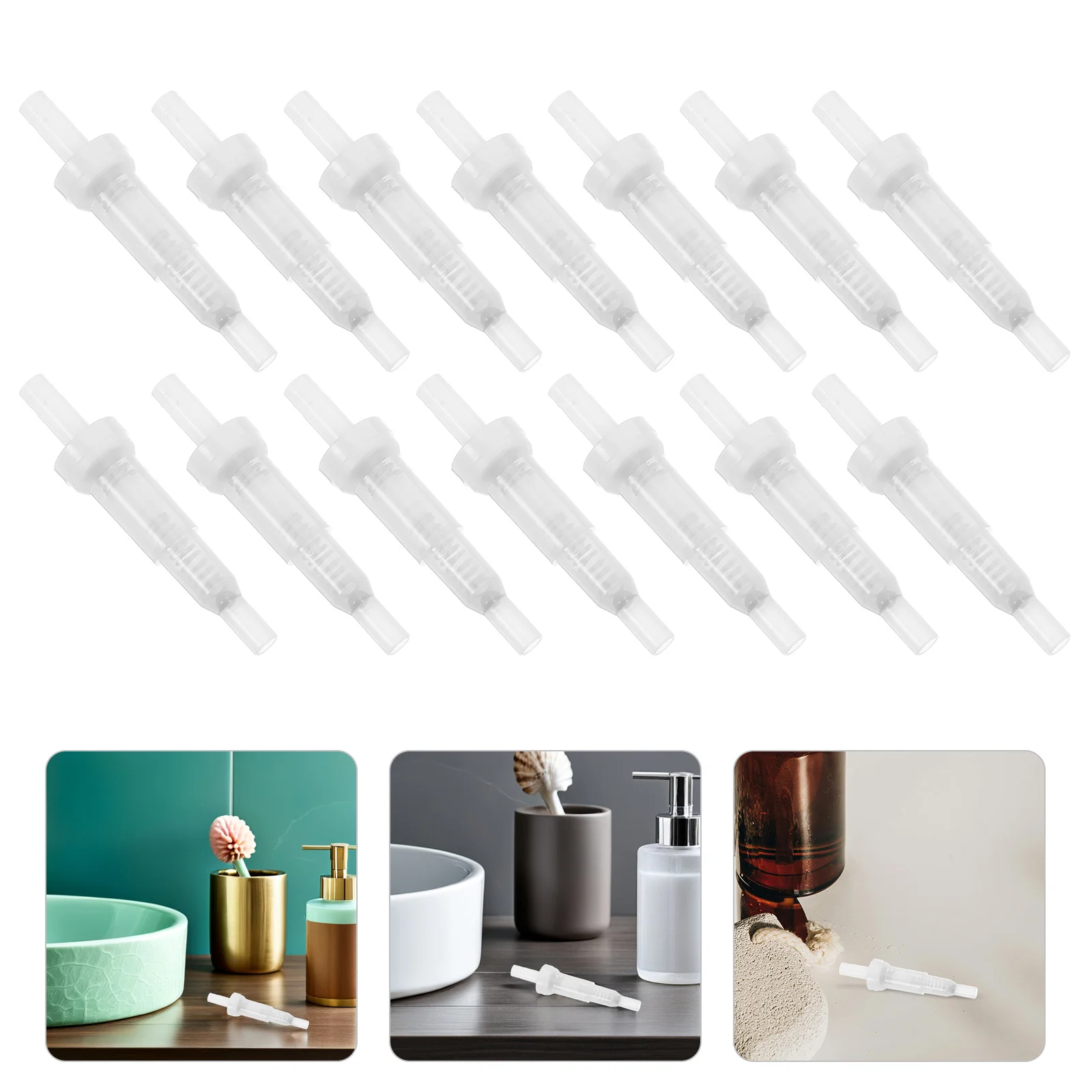 100Pcs Pressing Pump Core Replacement - Universal Soap Pump Parts for Dispenser Repair - Leak Proof Valve with Consistent Liquid
100Pcs Pressing Pump Core Replacement - Universal Soap Pump Parts for Dispenser Repair - Leak Proof Valve with Consistent Liquid