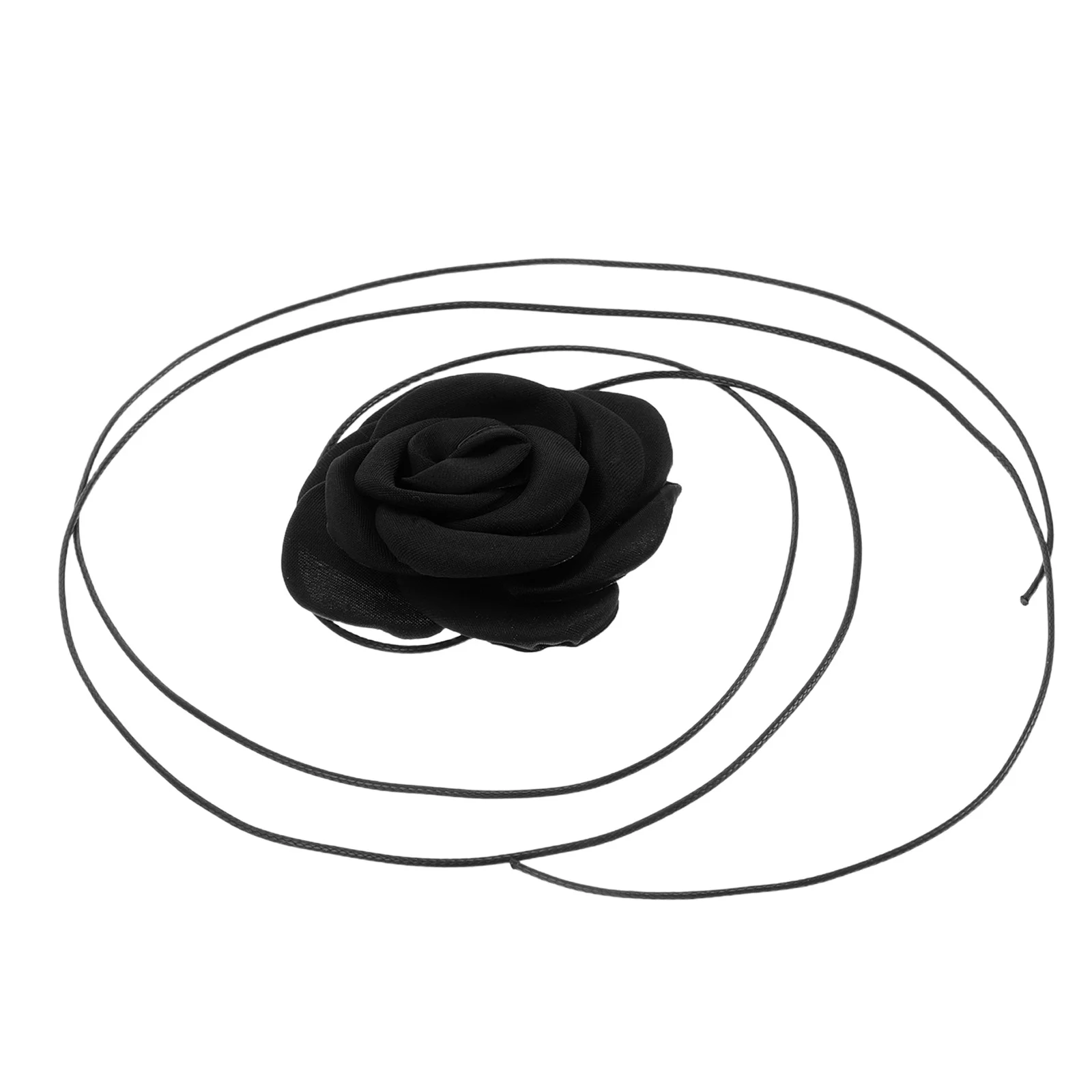 Handmade Rose Flower Necklace Long Floral Cloth Choker for Women Creative Elegant Artificial Flower Jewelry for Parties Weddings
Handmade Rose Flower Necklace Long Floral Cloth Choker for Women Creative Elegant Artificial Flower Jewelry for Parties Weddings