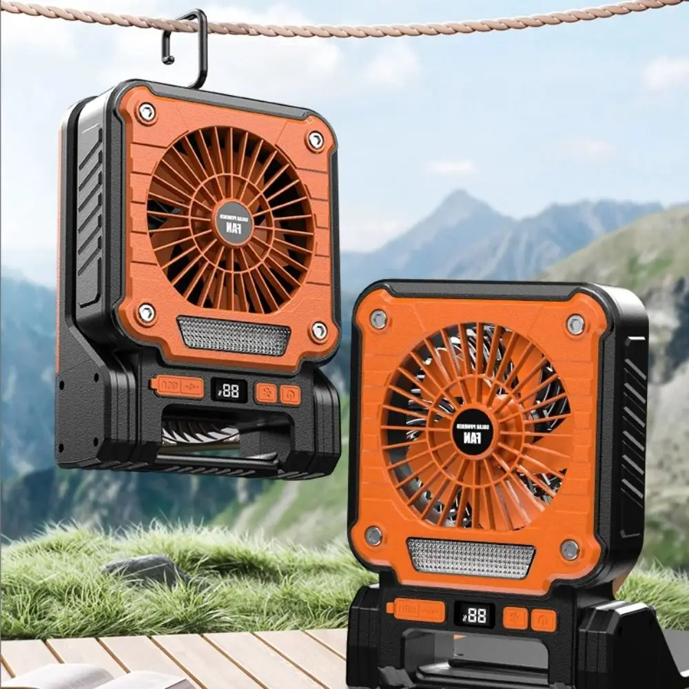 Green/Orange Camping Fan Solar Powered Folding Design LED Camping Light LED Lights USB Charging Portable USB Fan Fishing
Green/Orange Camping Fan Solar Powered Folding Design LED Camping Light LED Lights USB Charging Portable USB Fan Fishing