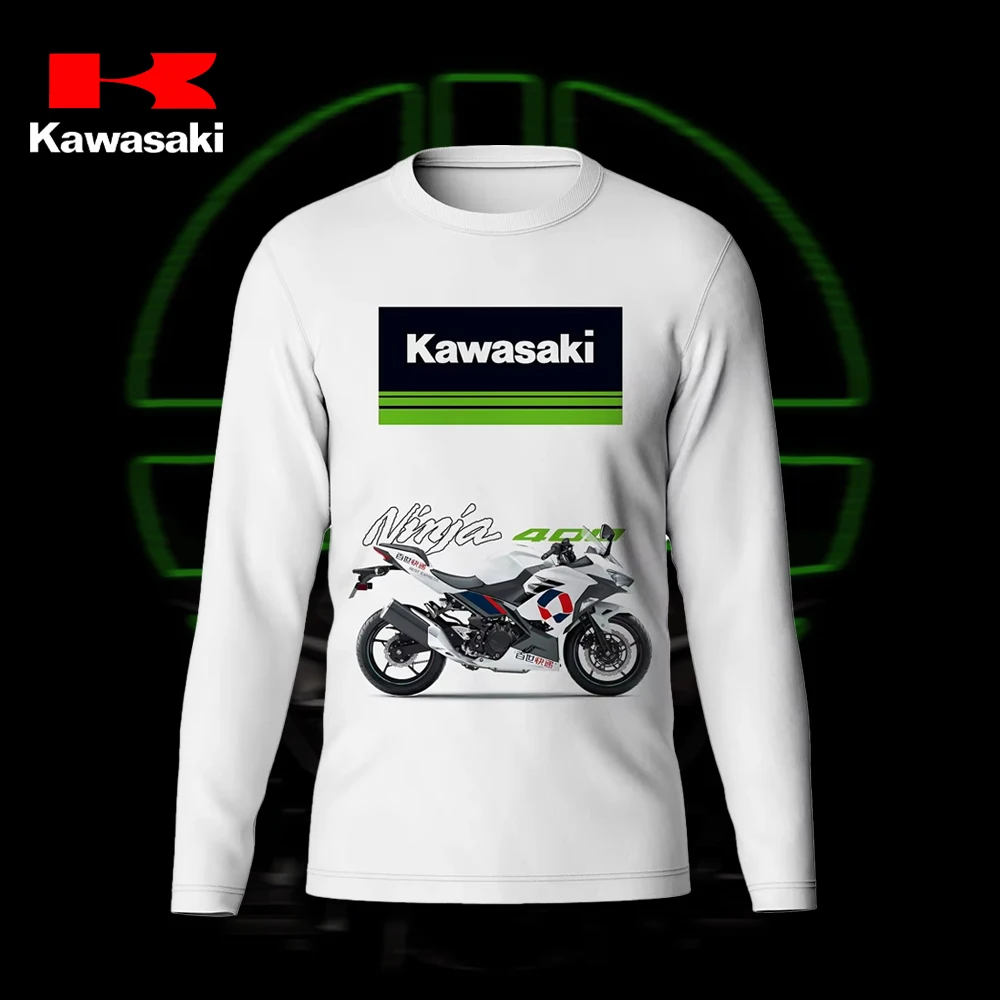 Kawasaki мотоциклетная гоночная команда для мужчин и женщин футболка с круглым вырезом с длинным рукавом уличный стиль мото фанаты винтажные быстросохнущие топы для мотокросса
Kawasaki мотоциклетная гоночная команда для мужчин и женщин футболка с круглым вырезом с длинным рукавом уличный стиль мото фанаты винтажные быстросохнущие топы для мотокросса