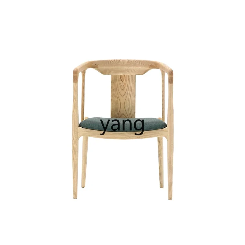 LTT solid wood fabric dining chair dining table tea table backrest master chair with back armchair
LTT solid wood fabric dining chair dining table tea table backrest master chair with back armchair