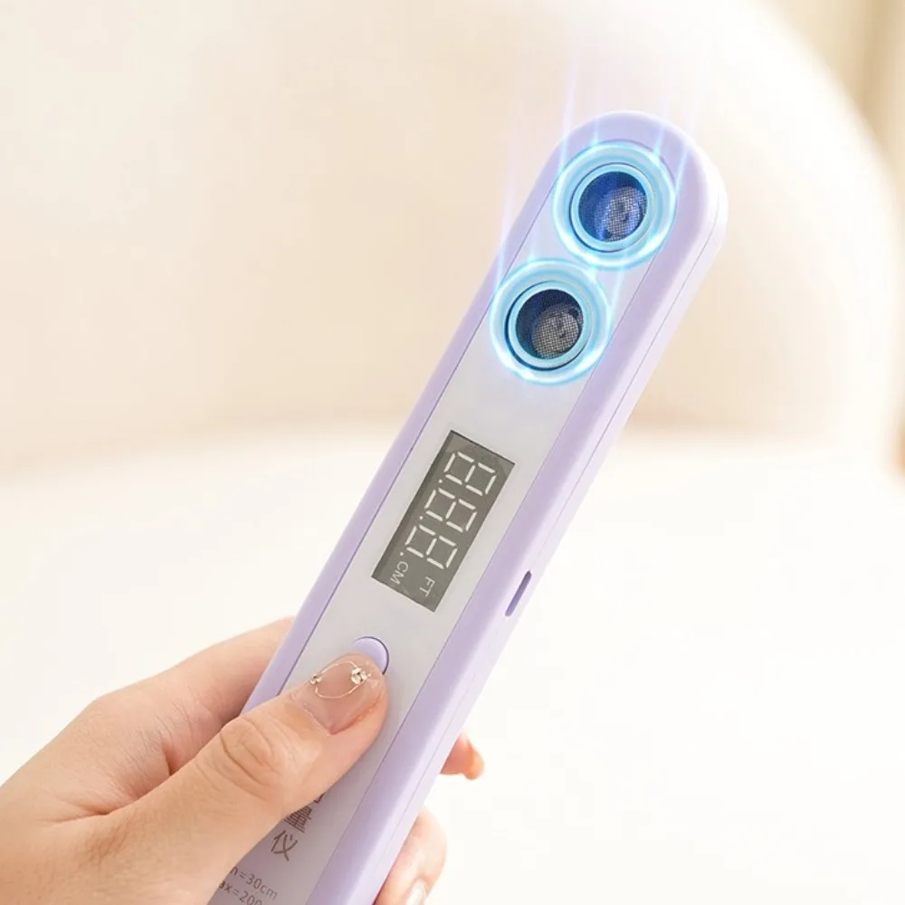Portable Ultrasonic Height Measuring Stadiometer Accurate Smart Handheld Height Measuring Ruler Measuring Tool Health and Safety
Portable Ultrasonic Height Measuring Stadiometer Accurate Smart Handheld Height Measuring Ruler Measuring Tool Health and Safety