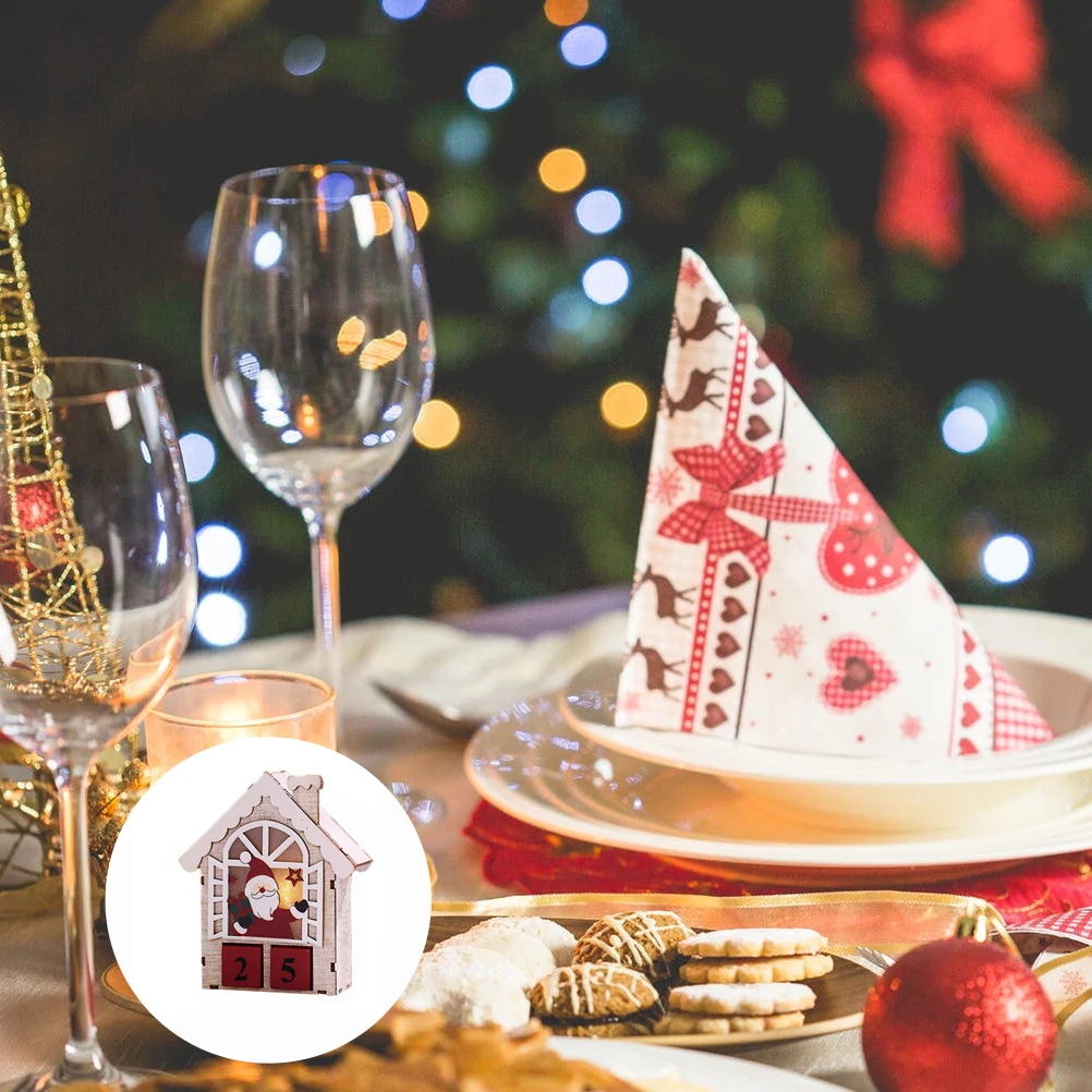 Advent Calendars Wooden Ornaments Christmas Luminous Dining Table Desk Countdown Elder
Advent Calendars Wooden Ornaments Christmas Luminous Dining Table Desk Countdown Elder