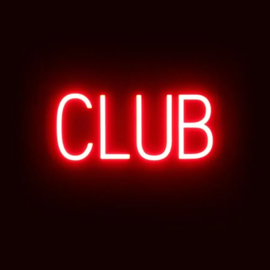 Неоновая вывеска CLUB с LED-подсветкой для декора клуба, 16.3 x 6.3, черно-красная, яркое освещение и прочная конструкция
Неоновая вывеска CLUB с LED-подсветкой для декора клуба, 16.3 x 6.3, черно-красная, яркое освещение и прочная конструкция