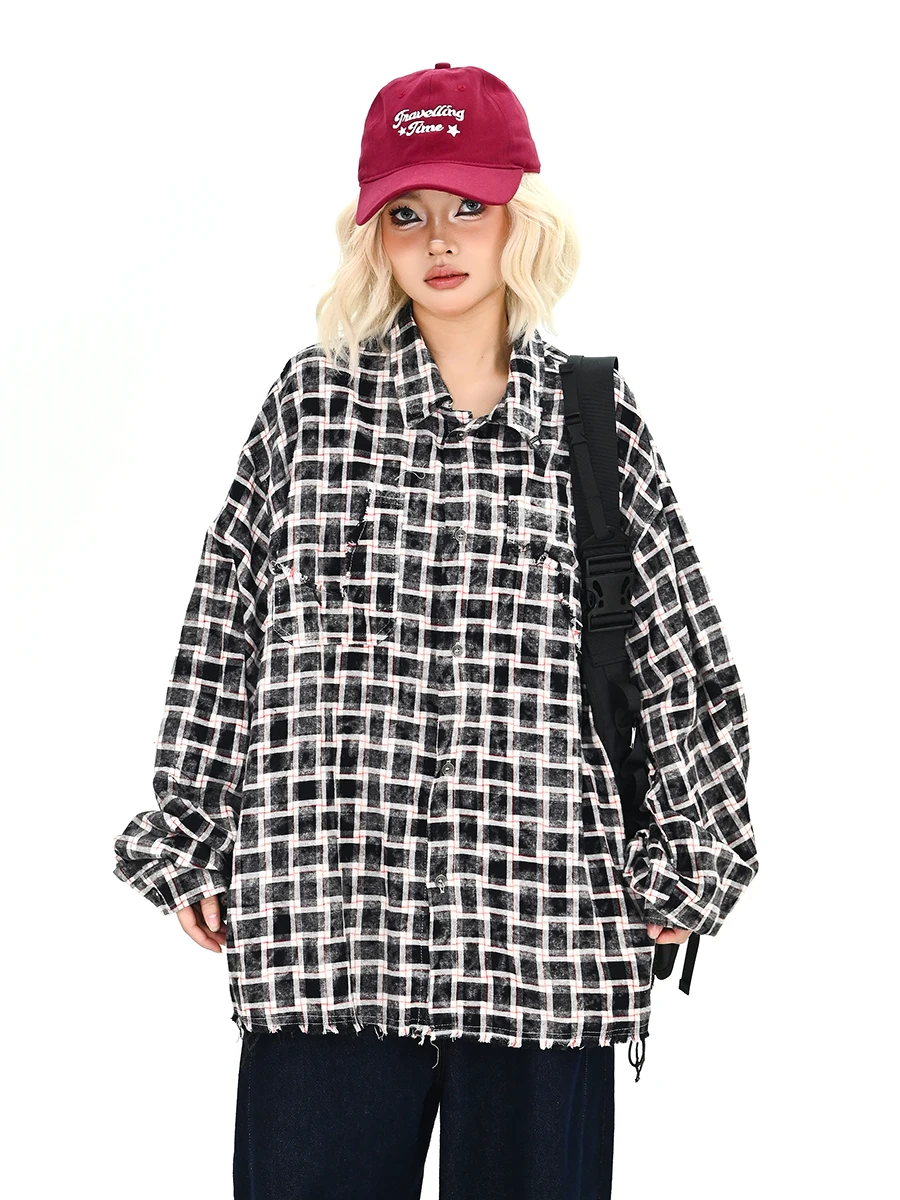 Новый модный кардиган в клетку с длинными рукавами в американском стиле, свободный крой, весна 2026
Новый модный кардиган в клетку с длинными рукавами в американском стиле, свободный крой, весна 2026