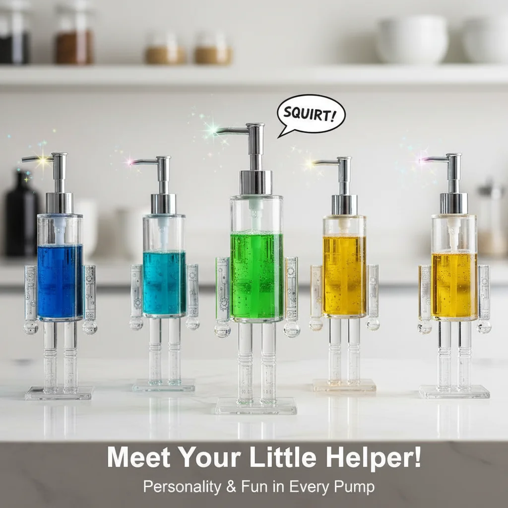 1PCS large-capacity Creative soap dispenser bottle, transparent visible plastic press bottle, suitable for kitchen, bathroom
1PCS large-capacity Creative soap dispenser bottle, transparent visible plastic press bottle, suitable for kitchen, bathroom