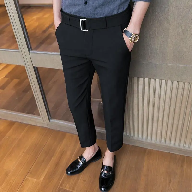 2023 New Spring and Autumn Luxury Luxury High Waist with Belt Slim Fit Small Feet Versatile Casual Drop Solid Color Suit Pants
2023 New Spring and Autumn Luxury Luxury High Waist with Belt Slim Fit Small Feet Versatile Casual Drop Solid Color Suit Pants
