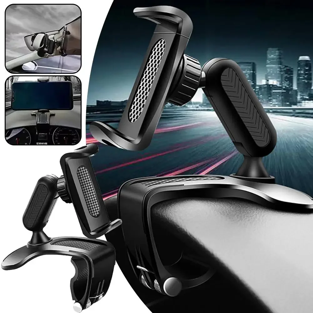 Автомобильный держатель для телефона с вращением на 360 градусов, регулируемый зажим для мобильного телефона, кронштейн, навигационная подставка для Iphone Xiaomi Samsung
Автомобильный держатель для телефона с вращением на 360 градусов, регулируемый зажим для мобильного телефона, кронштейн, навигационная подставка для Iphone Xiaomi Samsung