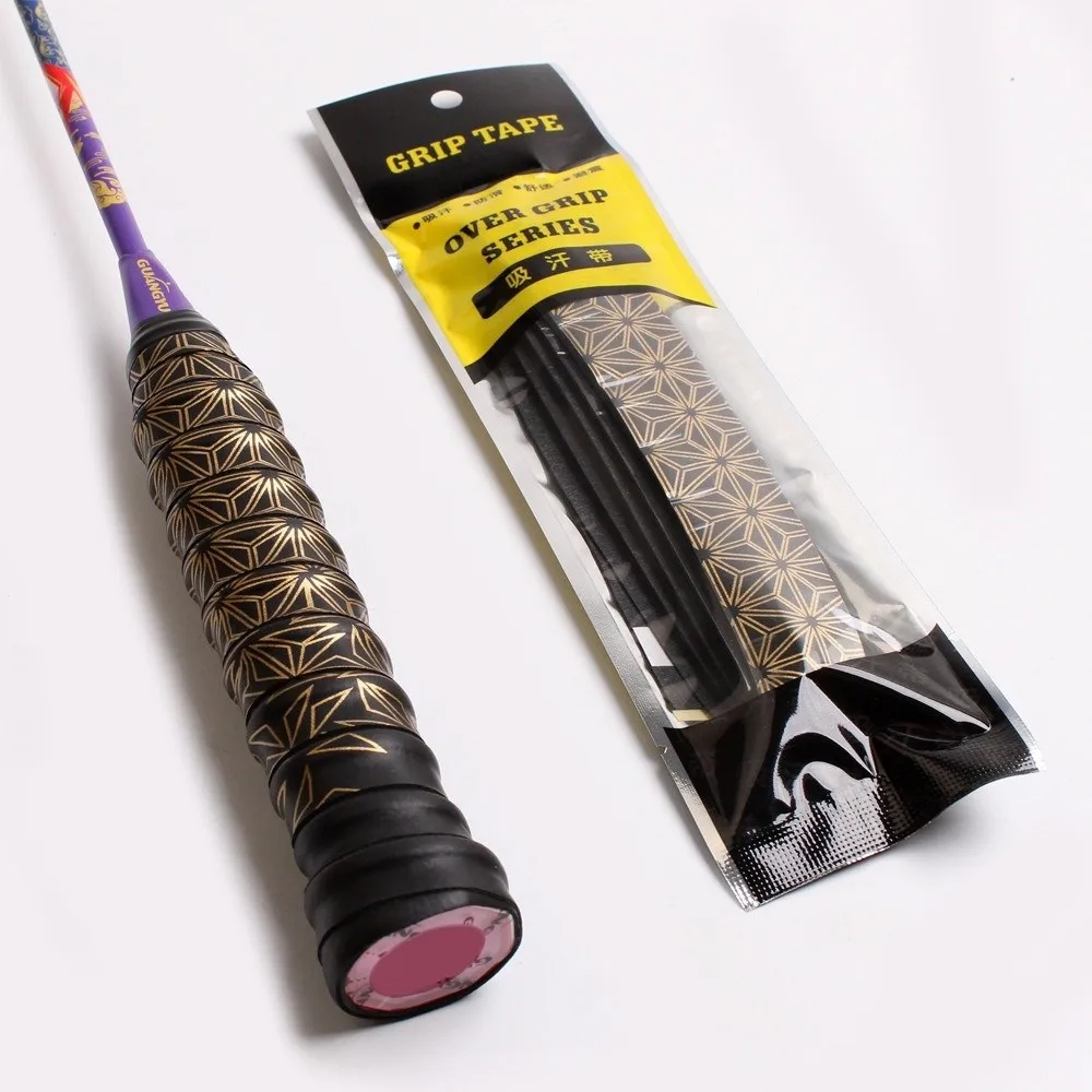 Anti-slip Badminton Handle Wrap Tape Shock-Absorbing Wear-resistant Fishing Rods Band Sweat-Absorbent Tennis Racket Grip Tape
Anti-slip Badminton Handle Wrap Tape Shock-Absorbing Wear-resistant Fishing Rods Band Sweat-Absorbent Tennis Racket Grip Tape