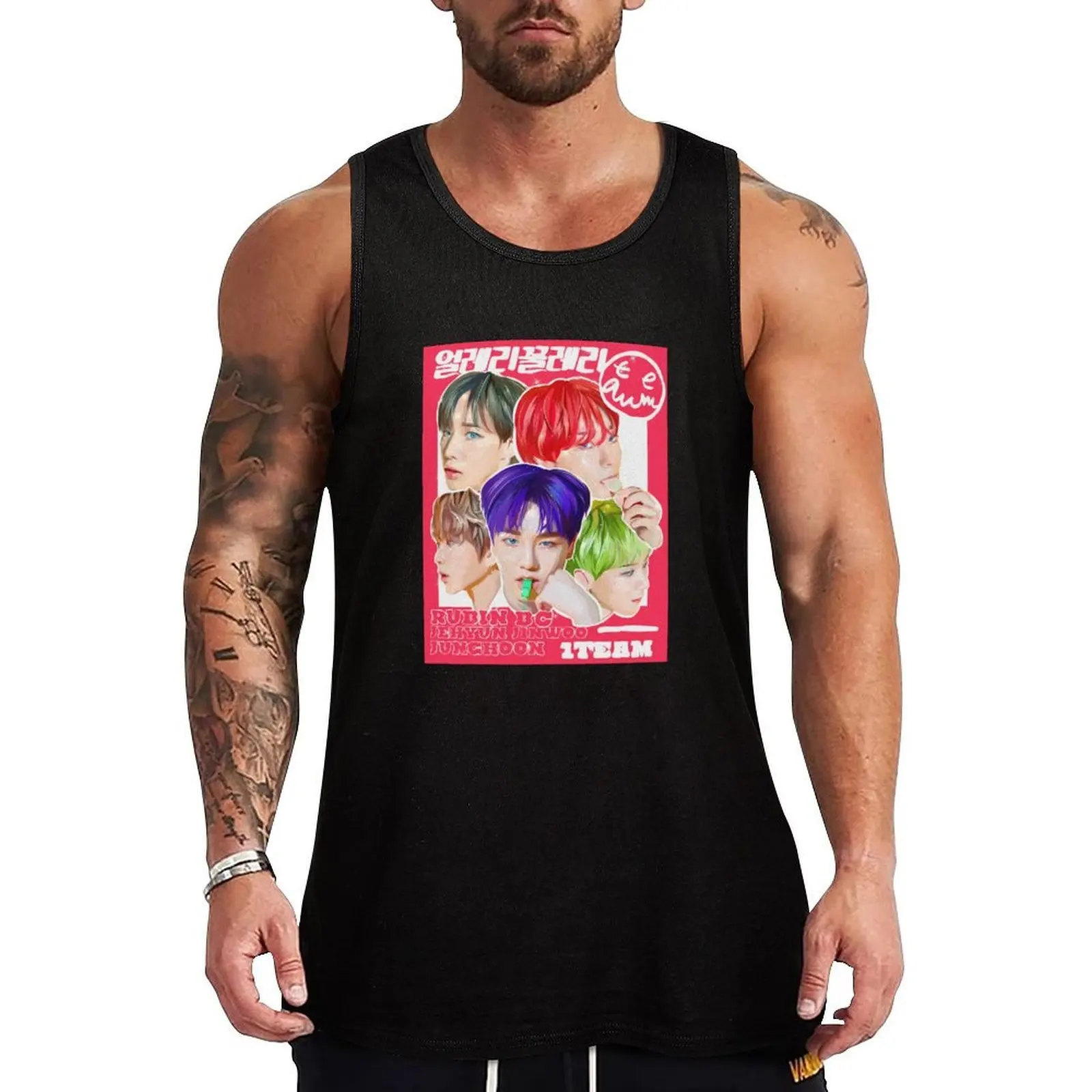 1TEAM ULLAELI KKOLLAELI art :D Tank Top Basic Layering Tank Top Soft Cotton Sleeveless Shirt
1TEAM ULLAELI KKOLLAELI art :D Tank Top Basic Layering Tank Top Soft Cotton Sleeveless Shirt