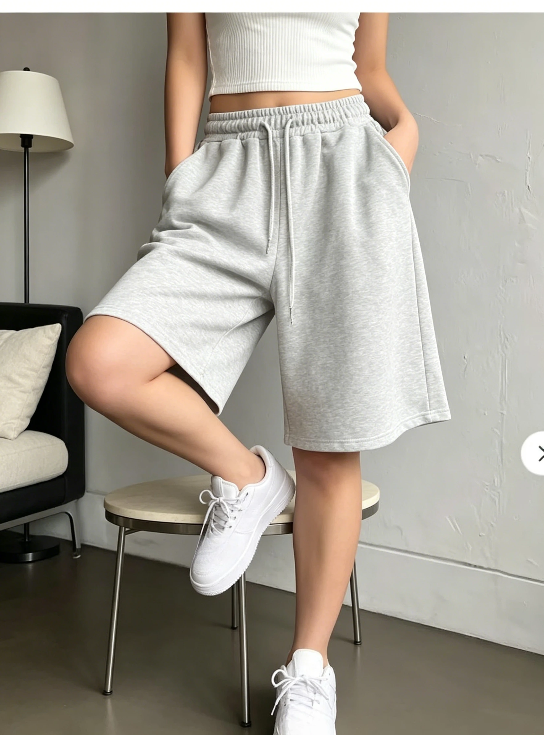 Women Daily Casual Oversized Wide Leg Shorts Elastic Drawstring Pocket Loose Summer Home Sports Wear womens shorts
Women Daily Casual Oversized Wide Leg Shorts Elastic Drawstring Pocket Loose Summer Home Sports Wear womens shorts