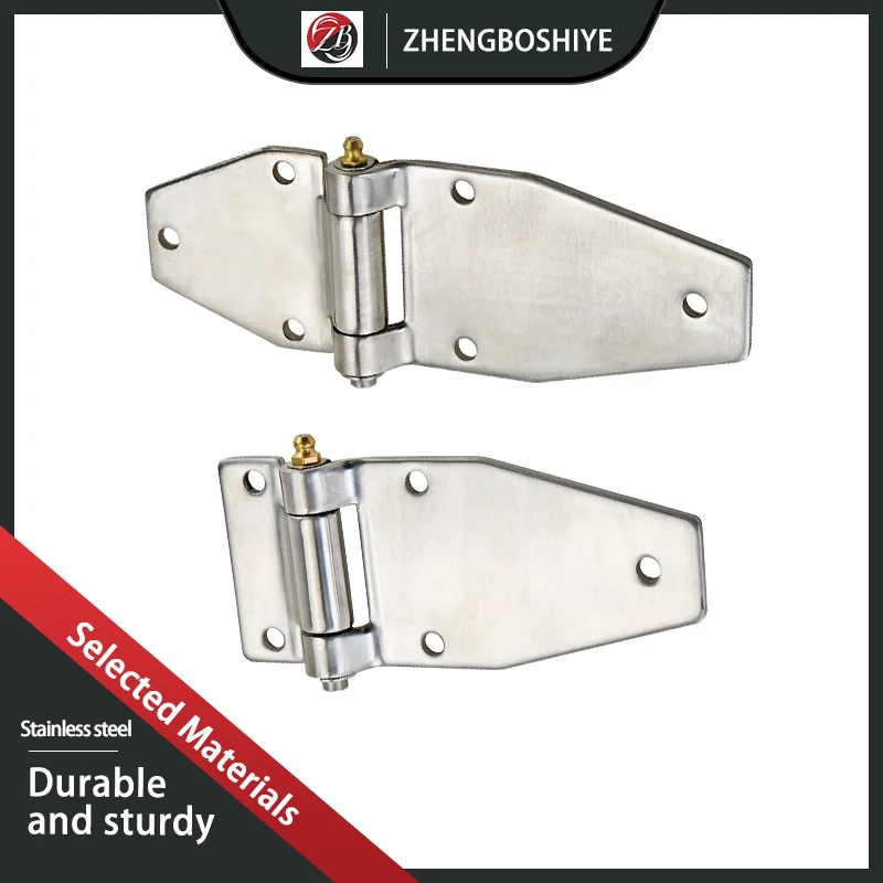 304 Stainless Steel Hinge Suitable For Industrial Equipment Box Trailer Rv Heavy-Duty Engineering Vehicle
304 Stainless Steel Hinge Suitable For Industrial Equipment Box Trailer Rv Heavy-Duty Engineering Vehicle