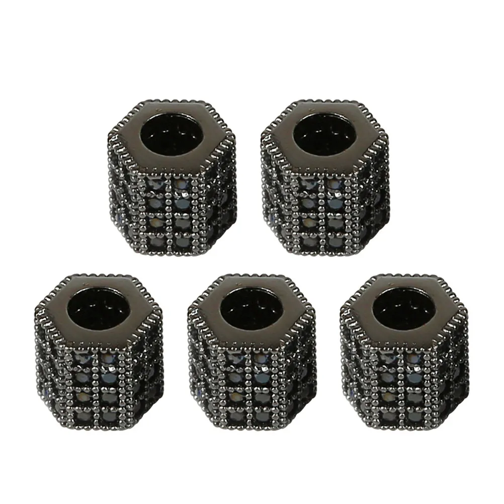 5Pcs Zirconium Cylinder Spacer Beads Black Sturdy for DIY Jewelry Making Bracelet Necklace Pendant Accessories Loose Beads Kit
5Pcs Zirconium Cylinder Spacer Beads Black Sturdy for DIY Jewelry Making Bracelet Necklace Pendant Accessories Loose Beads Kit