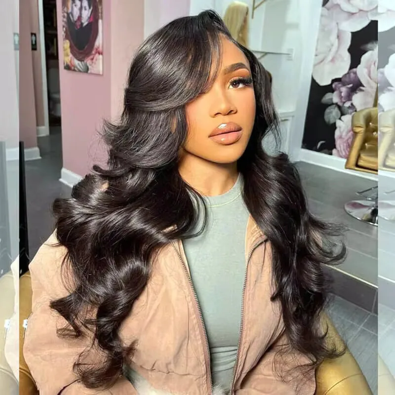 13x6 Hd Transparent Lace Frontal Wig Human Hair 12A Grade Brazilian Pre Plucked HD Lace Front Human Hair Wigs with Baby Hair
13x6 Hd Transparent Lace Frontal Wig Human Hair 12A Grade Brazilian Pre Plucked HD Lace Front Human Hair Wigs with Baby Hair