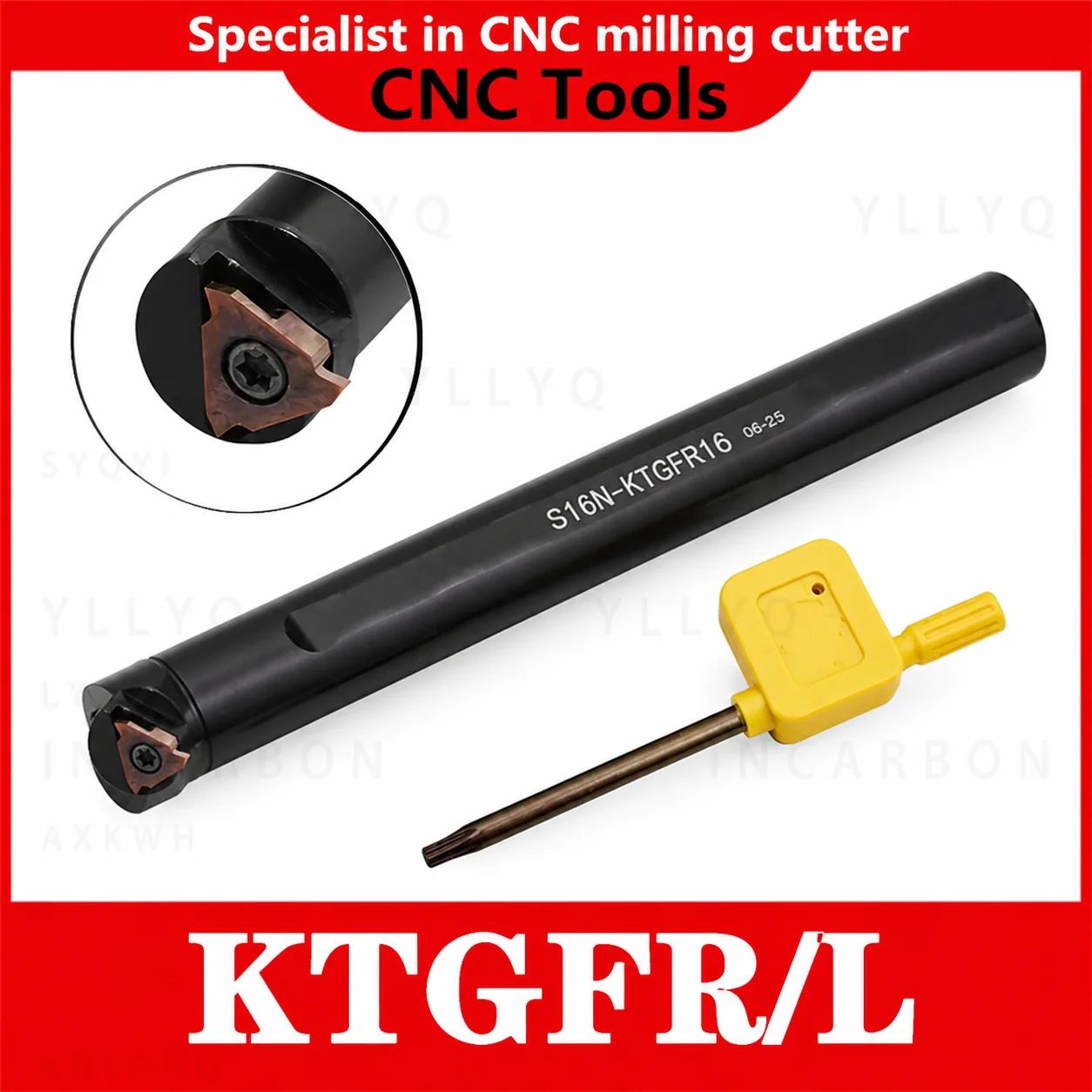 Grooving Cut Off Tool Holder KTGFR KTGFL S16Q S20R S25S KFGFR16 KTGFR16 KTGFL16 CNC Lathe Tool Holder for TGF32R TGF32L Insert
Grooving Cut Off Tool Holder KTGFR KTGFL S16Q S20R S25S KFGFR16 KTGFR16 KTGFL16 CNC Lathe Tool Holder for TGF32R TGF32L Insert