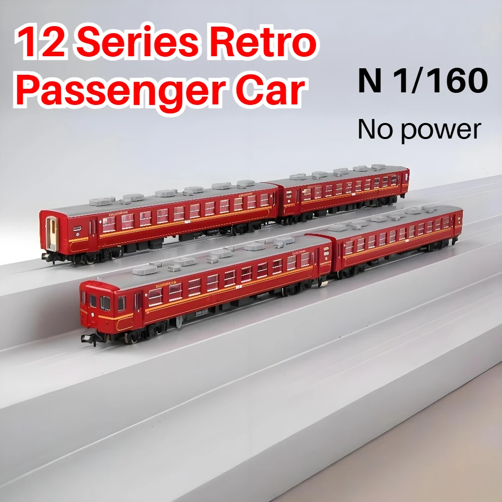 N type 1/160 Scale Train Model A2689 12 Series Retro Passenger Car with Printed Nameplate 4 Section Nonpowered Adult Toy Gift
N type 1/160 Scale Train Model A2689 12 Series Retro Passenger Car with Printed Nameplate 4 Section Nonpowered Adult Toy Gift