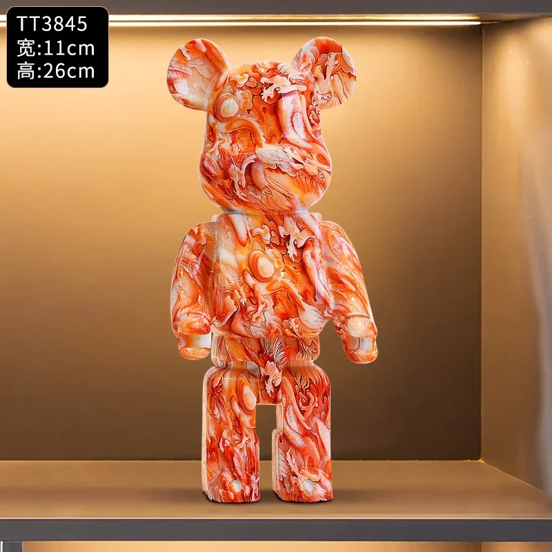Water transfer printing volcano carved 27CM violent bear series living room and office desk decoration fashionable ornaments
Water transfer printing volcano carved 27CM violent bear series living room and office desk decoration fashionable ornaments