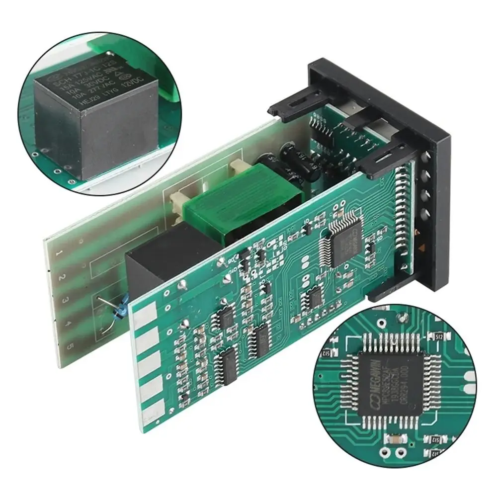 110V to 240V Digital PID Thermostat Dual with K Type Probe Sensor 0 to 1300 Degree Regulator Universal Input Output
110V to 240V Digital PID Thermostat Dual with K Type Probe Sensor 0 to 1300 Degree Regulator Universal Input Output