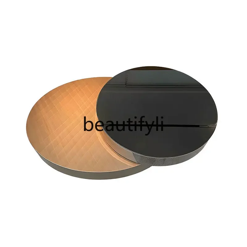 Light luxury Italian coffee table living room household round tempered glass creative combination
Light luxury Italian coffee table living room household round tempered glass creative combination