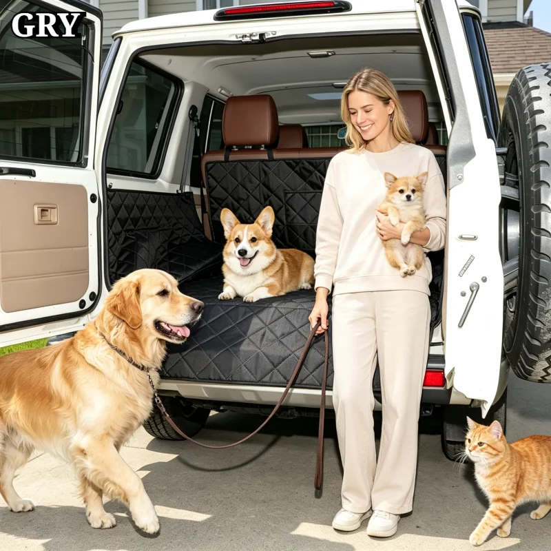 Car Trunk Pet Seat Cover Pet Transport Pad For Toyota LC76 2007-2026 Oxford Cloth Black Interior Car Accessories
Car Trunk Pet Seat Cover Pet Transport Pad For Toyota LC76 2007-2026 Oxford Cloth Black Interior Car Accessories