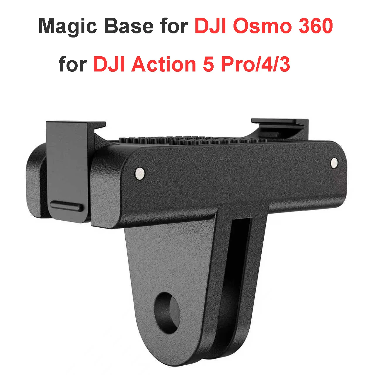 Magnetic Base For DJI Osmo 360 Universal Port Bracket For DJI Action 5 pro/4/3 Camera Accessories 
Magnetic Base For DJI Osmo 360 Universal Port Bracket For DJI Action 5 pro/4/3 Camera Accessories