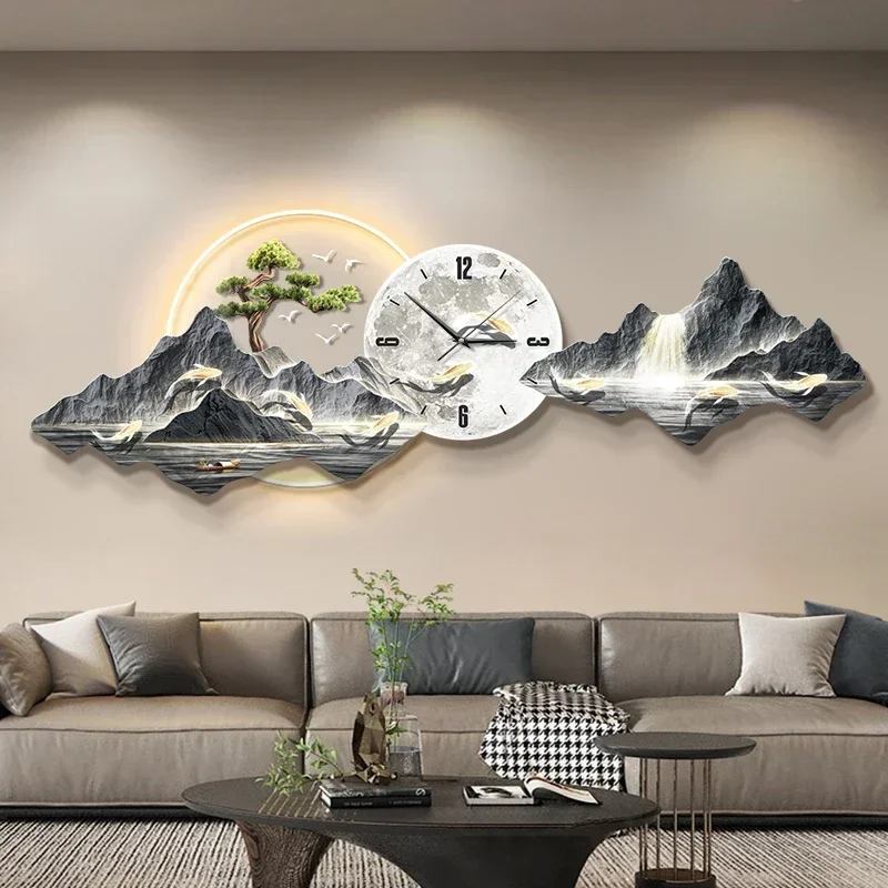 Предметы домашнего декора Роскошная гостиная Декоративная живопись Ветер Пейзаж с часами Предметы домашнего декора Украшение комнаты Настенные часы
Предметы домашнего декора Роскошная гостиная Декоративная живопись Ветер Пейзаж с часами Предметы домашнего декора Украшение комнаты Настенные часы