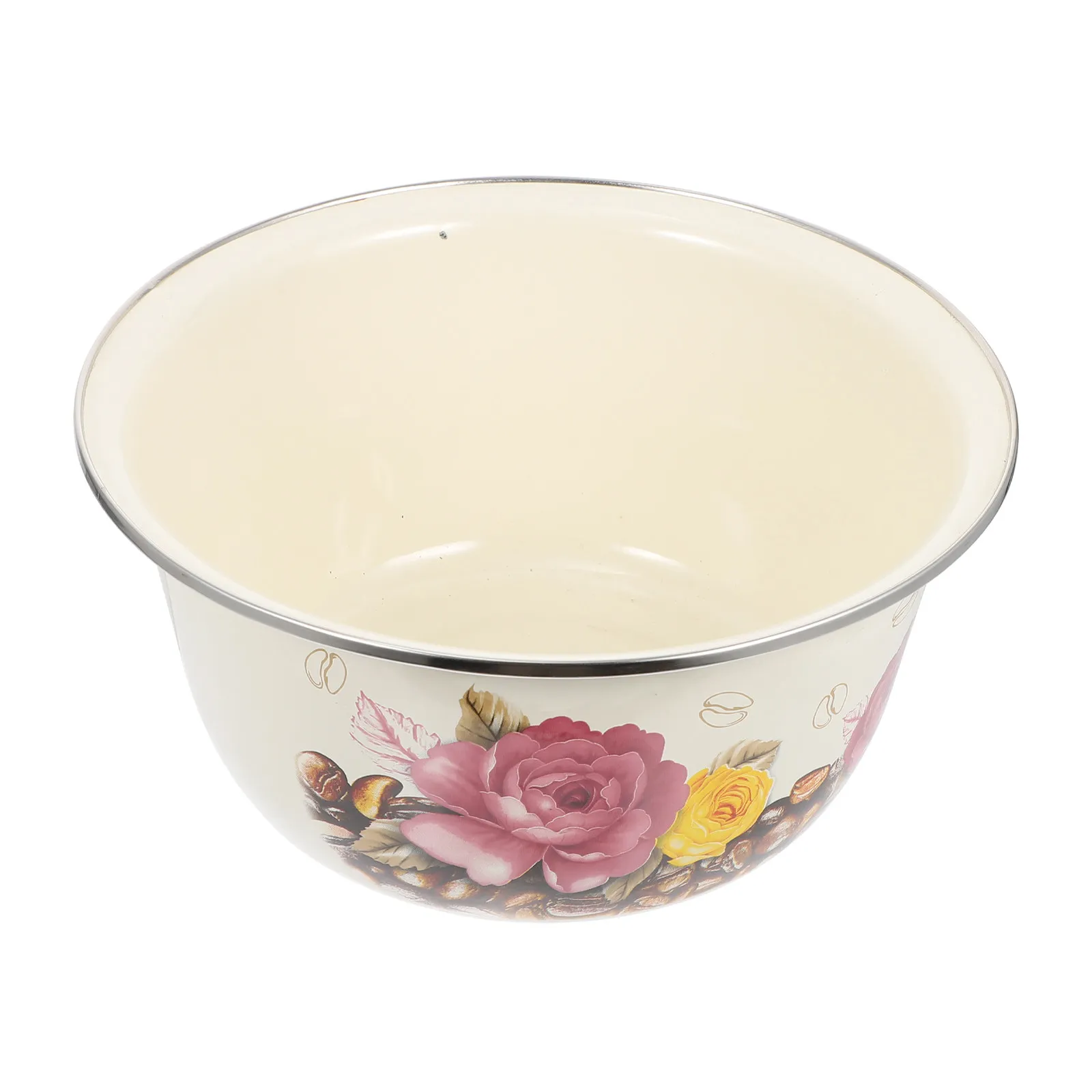 Enamel Food Basin Retro Storage Bowls for Rice Salad Noodle Soup Multipurpose Kitchen Utensil Sturdy Easy Clean
Enamel Food Basin Retro Storage Bowls for Rice Salad Noodle Soup Multipurpose Kitchen Utensil Sturdy Easy Clean