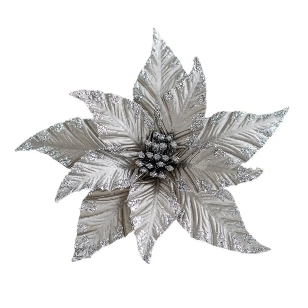 Handmade Artificial Christmas Flowers Shiny Multi-color Simulated Christmas Flower DIY Christmas Tree Accessories Party Supplies
Handmade Artificial Christmas Flowers Shiny Multi-color Simulated Christmas Flower DIY Christmas Tree Accessories Party Supplies