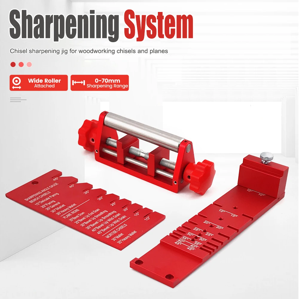 Многофункциональный приспособление для заточки долот – Набор для заточки с регулируемым углом наклона для столярных долот и ножей рубанков
Многофункциональный приспособление для заточки долот – Набор для заточки с регулируемым углом наклона для столярных долот и ножей рубанков
