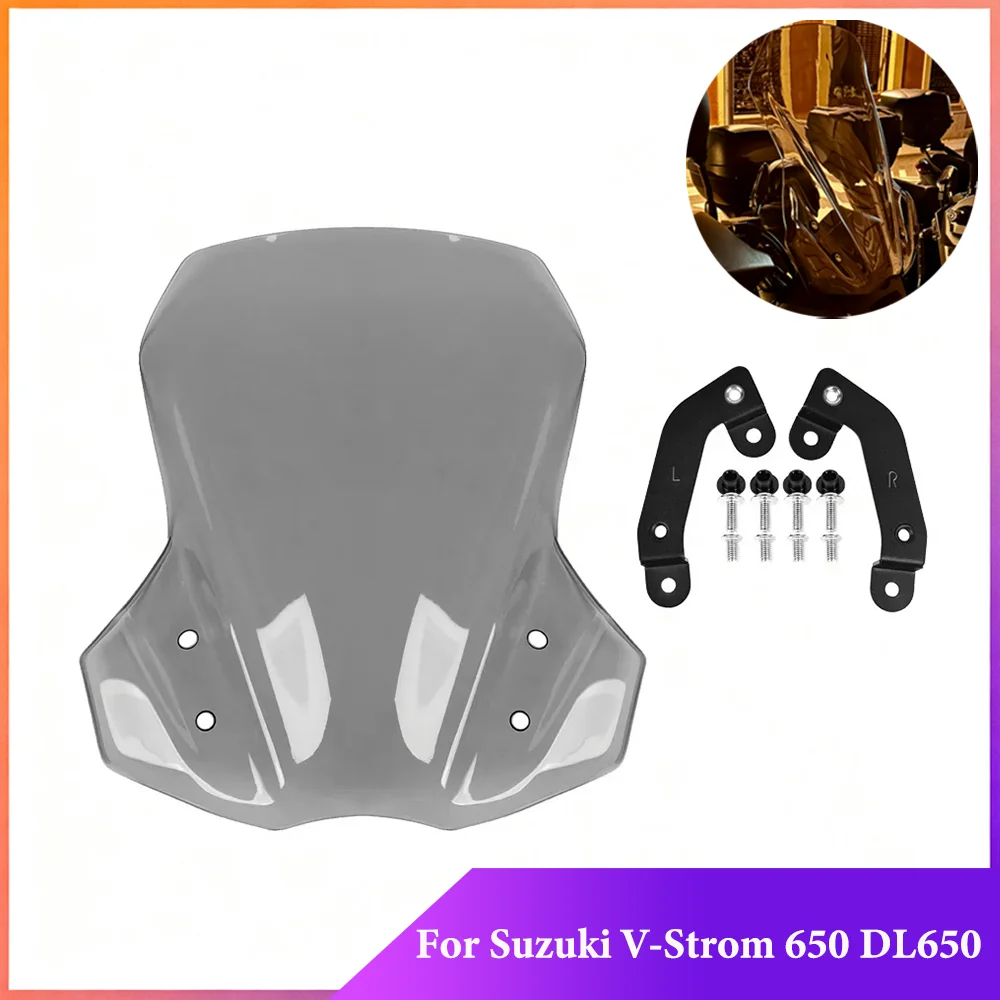 Motorcycle Sport Windshield Visor Windscreen Deflector For Suzuki V-Strom VStrom 650 DL650 DL 650 2017-2019 2020 2021 2022 2023
Motorcycle Sport Windshield Visor Windscreen Deflector For Suzuki V-Strom VStrom 650 DL650 DL 650 2017-2019 2020 2021 2022 2023