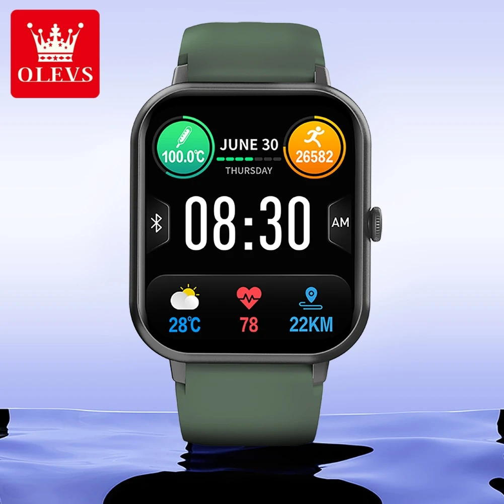 OLEVS 8203 Sport Smart Watch for Men Women Waterproof Heath Tracker Long Battery Smart Watch Music Player Answer Call Smartwatch
OLEVS 8203 Sport Smart Watch for Men Women Waterproof Heath Tracker Long Battery Smart Watch Music Player Answer Call Smartwatch
