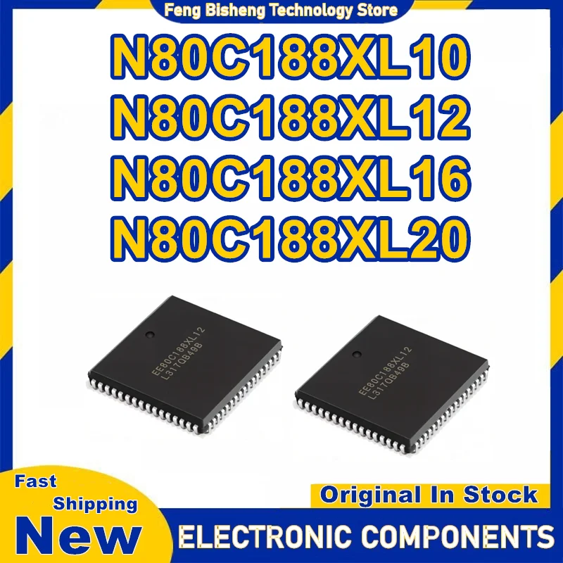 5PCS N80C188XL10 N80C188XL12 N80C188XL16 N80C188XL20 PLCC-68 IC Chip 100% New Original in stock
5PCS N80C188XL10 N80C188XL12 N80C188XL16 N80C188XL20 PLCC-68 IC Chip 100% New Original in stock
