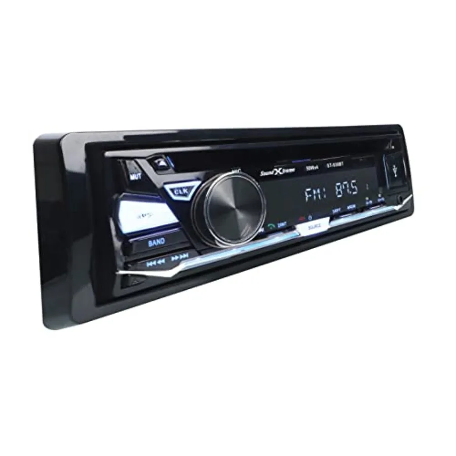 SoundXtreme ST-930BT Single-DIN CD Car Stereo Bluetooth, USB SD and Aux Input CD/ MP3 Car Audio Receiver Compatible with MP3/WM
SoundXtreme ST-930BT Single-DIN CD Car Stereo Bluetooth, USB SD and Aux Input CD/ MP3 Car Audio Receiver Compatible with MP3/WM