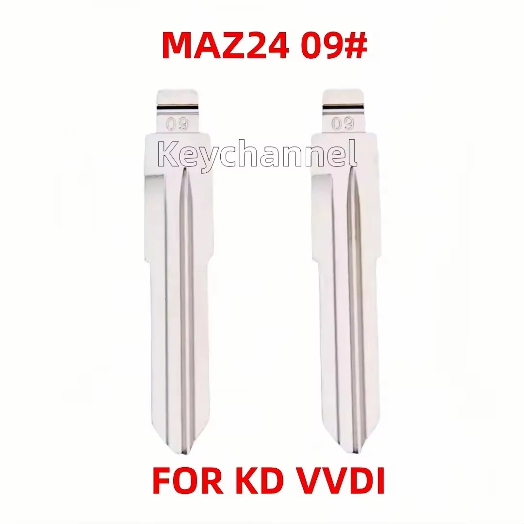 Keychannel 10PCS MZA24 Universal Metal Car Key Blank KD Key Blade 09# for KEYDIY Xhorse VVDI Remote for Mazda for Besturn B50
Keychannel 10PCS MZA24 Universal Metal Car Key Blank KD Key Blade 09# for KEYDIY Xhorse VVDI Remote for Mazda for Besturn B50