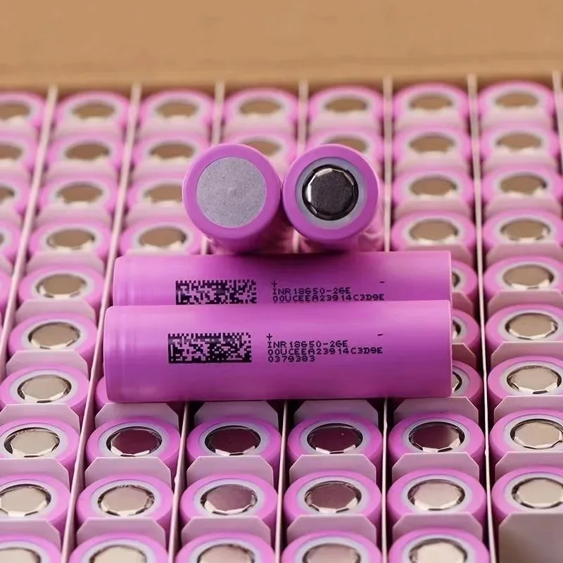 INR18650 26E 3.7V 2600mAh Lithium Rechargeable Battery INR18650 26E High Discharge 30A Power Bateria Cell for Screwdriver
INR18650 26E 3.7V 2600mAh Lithium Rechargeable Battery INR18650 26E High Discharge 30A Power Bateria Cell for Screwdriver