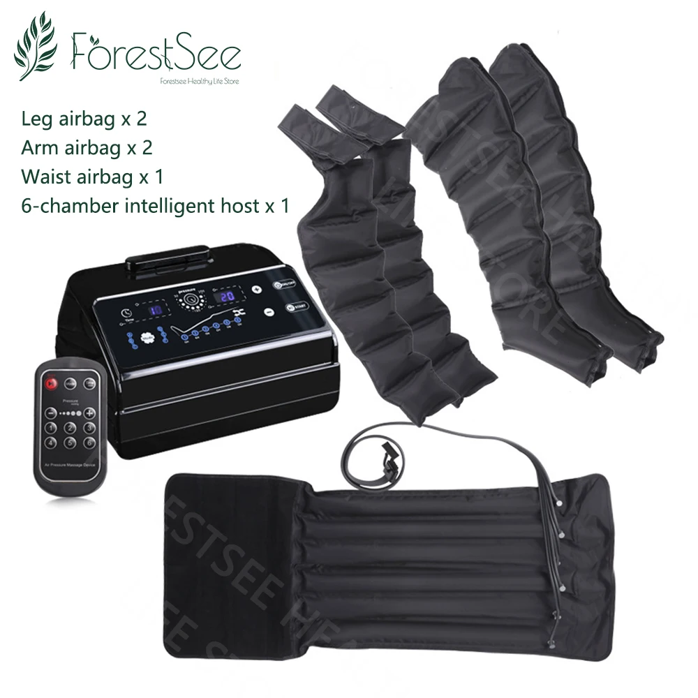 6-Chamber Smart Air Compression Leg Massager for Muscle Recovery & Lymphatic Drainage, Enhanced Circulation Therapy
6-Chamber Smart Air Compression Leg Massager for Muscle Recovery & Lymphatic Drainage, Enhanced Circulation Therapy