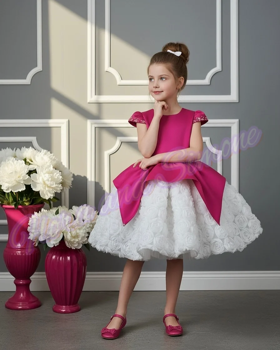 Индивидуальный пошив: розовое атласное платье с цветочным узором для девочек, нарядное платье для свадьбы с черным поясом и оборками, для детских праздников и торжественных мероприятий
Индивидуальный пошив: розовое атласное платье с цветочным узором для девочек, нарядное платье для свадьбы с черным поясом и оборками, для детских праздников и торжественных мероприятий