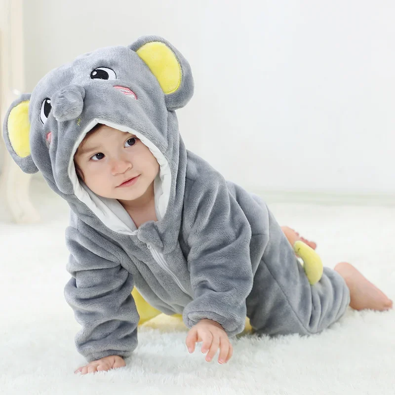 0-4Y Newborn Baby Coral Fleece Jumpsuits Winter Soft Warm Rompers Overall Boys Girl Hooded Animal Elephant Costume Jacket
0-4Y Newborn Baby Coral Fleece Jumpsuits Winter Soft Warm Rompers Overall Boys Girl Hooded Animal Elephant Costume Jacket