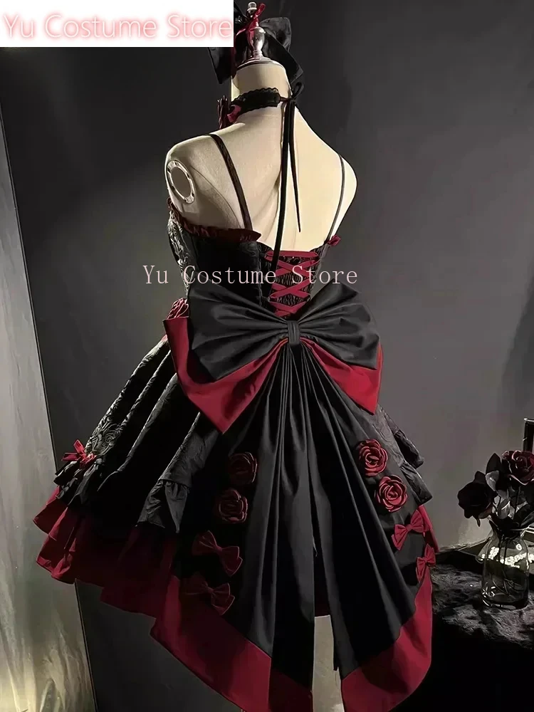 Gothic Lolita Y2k Black Red Romantic Dress Lolita Girls Cosplay Jsk Dresses Women Heavy Industry Fluffy Birthday Princess 2025
Gothic Lolita Y2k Black Red Romantic Dress Lolita Girls Cosplay Jsk Dresses Women Heavy Industry Fluffy Birthday Princess 2025
