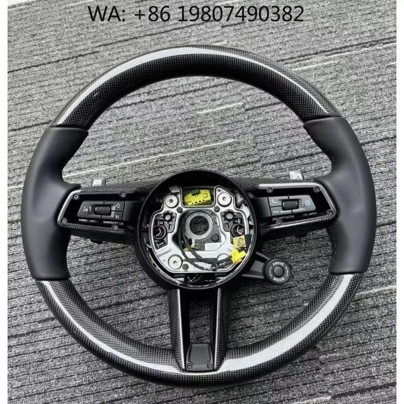 New Custom Carbon Fiber Leather Steering Wheel Hot Modified Auto Replacement Trim Fit 911 718 970 971 958 Models
New Custom Carbon Fiber Leather Steering Wheel Hot Modified Auto Replacement Trim Fit 911 718 970 971 958 Models