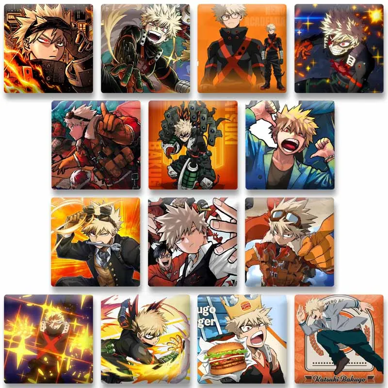 Cool Anime Character Katsuki Bakugo Square Brooch Cartoon Cosplay Badge Round Handmade Lapel Pins Jewelry for Backpack Clothes
Cool Anime Character Katsuki Bakugo Square Brooch Cartoon Cosplay Badge Round Handmade Lapel Pins Jewelry for Backpack Clothes