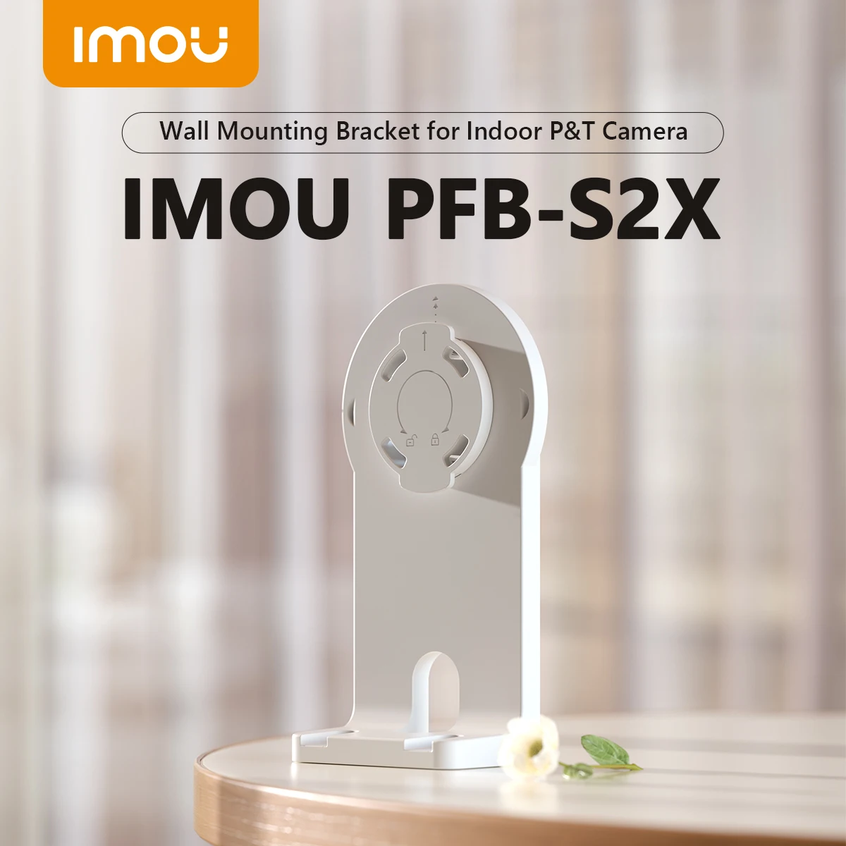 IMOU Wall Mount Bracket PFB-S2X Compatible with Ranger Serie Dual Ranger RC Ranger 2C 2 Indoor Camera - Installation Accessory
IMOU Wall Mount Bracket PFB-S2X Compatible with Ranger Serie Dual Ranger RC Ranger 2C 2 Indoor Camera - Installation Accessory
