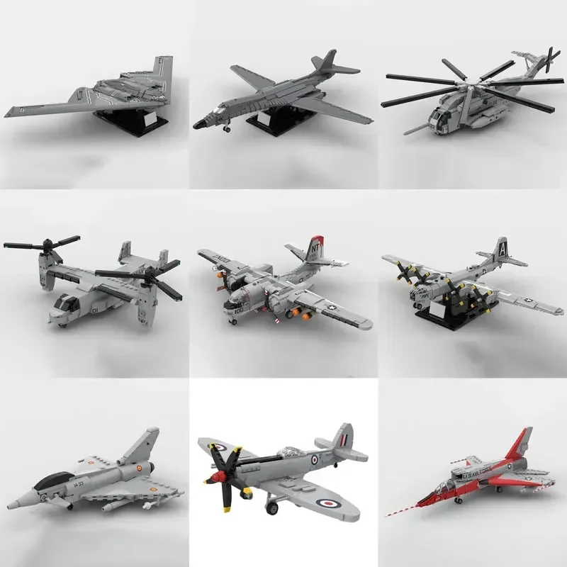 Военная серия Moc, строительные блоки, национальная известная модель истребителя, технология самолета, кирпичи, сборка, игрушка-бомбардировщик для детей
Военная серия Moc, строительные блоки, национальная известная модель истребителя, технология самолета, кирпичи, сборка, игрушка-бомбардировщик для детей
