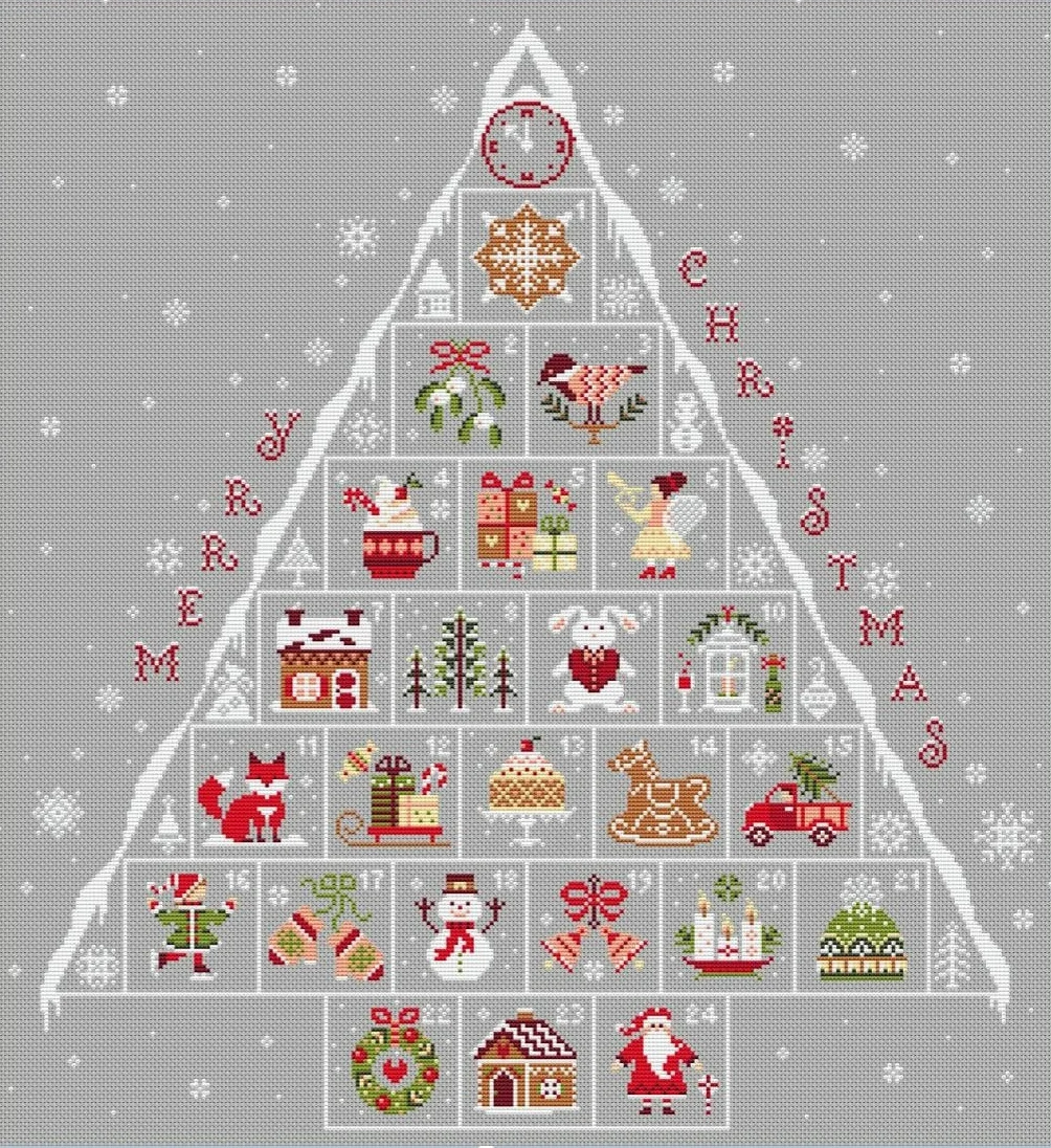 Quality Beautiful Counted Cross Stitch Kits Embroidered Home Decoration 29-Christmas tree 59-62
Quality Beautiful Counted Cross Stitch Kits Embroidered Home Decoration 29-Christmas tree 59-62