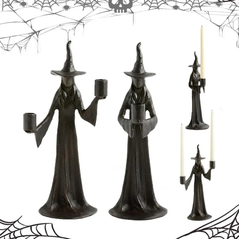 Gothic Witch Statue Halloween Cracker Barrel Witch Sculpture Retro Magician Dark Goddess Figurine Desktop Ornament
Gothic Witch Statue Halloween Cracker Barrel Witch Sculpture Retro Magician Dark Goddess Figurine Desktop Ornament