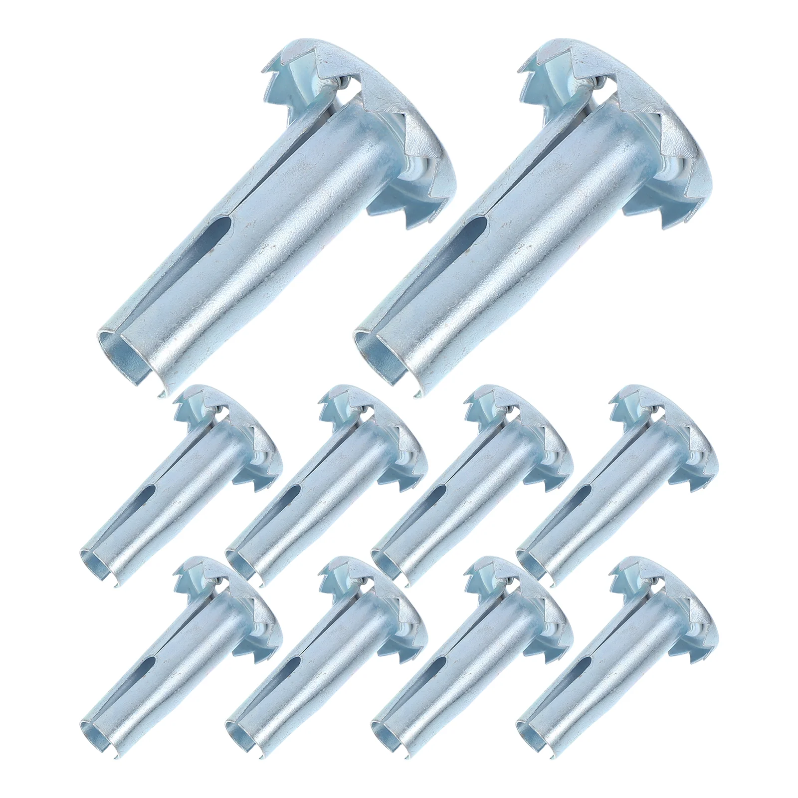10 Pcs Office Chair Caster Cover Wheels Socket Silver Iron Furniture Mounting Sockets
10 Pcs Office Chair Caster Cover Wheels Socket Silver Iron Furniture Mounting Sockets