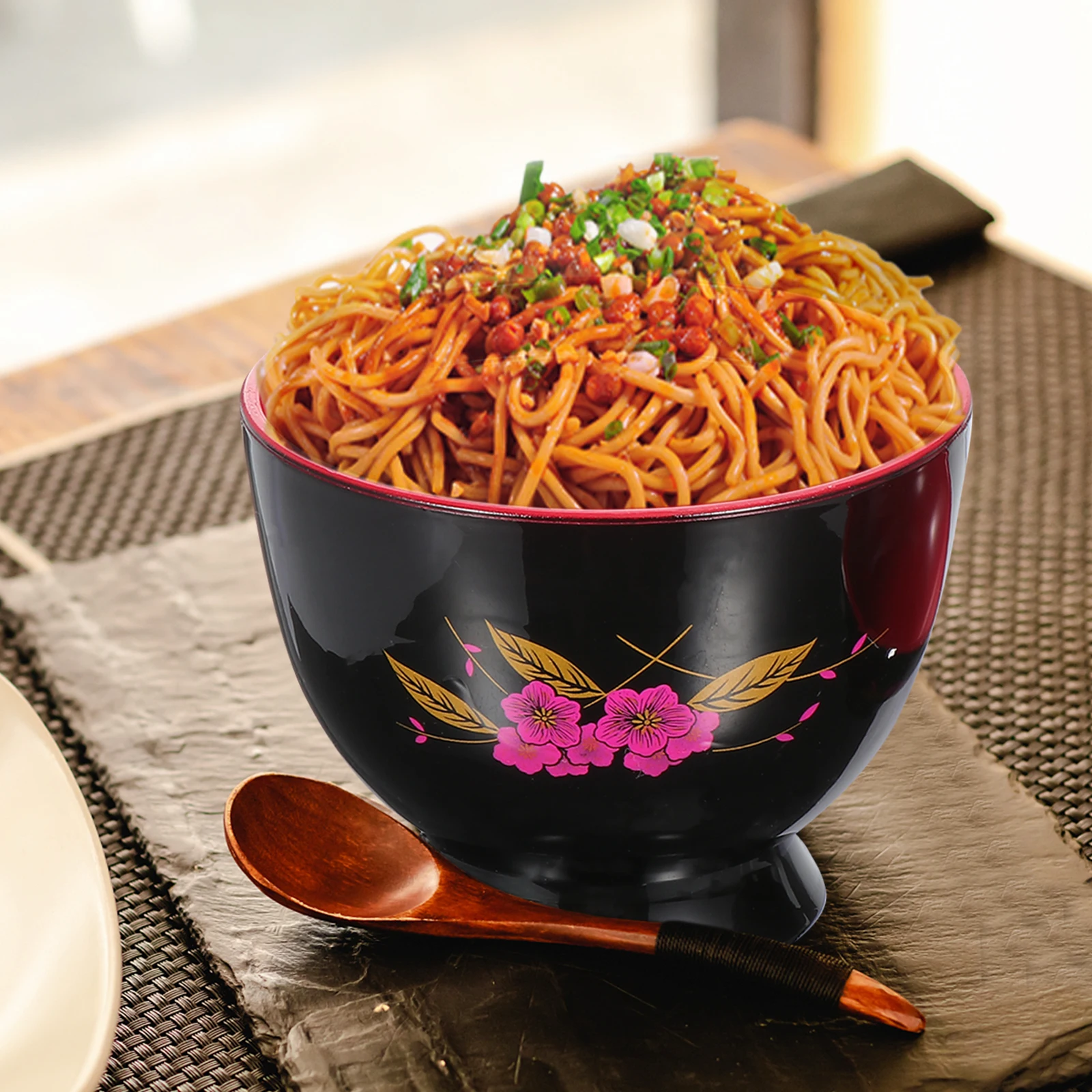 Miso Soup Plastic Bowl With Lid Plastic Bowl Kitchen Tableware Lid Fit Kitchen Supplies Snacks Foods Noodles Salad
Miso Soup Plastic Bowl With Lid Plastic Bowl Kitchen Tableware Lid Fit Kitchen Supplies Snacks Foods Noodles Salad