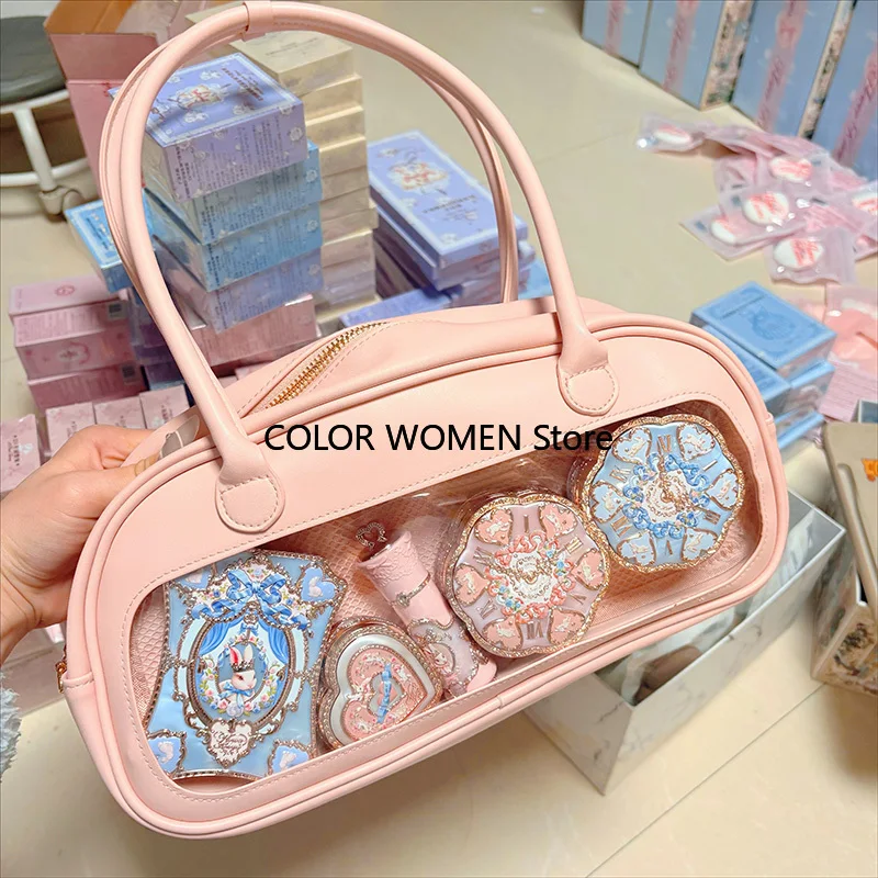 Flower Knows makeup storage bag Cute Pink Large Capacity Underarm Handheld Shoulder Bag
Flower Knows makeup storage bag Cute Pink Large Capacity Underarm Handheld Shoulder Bag